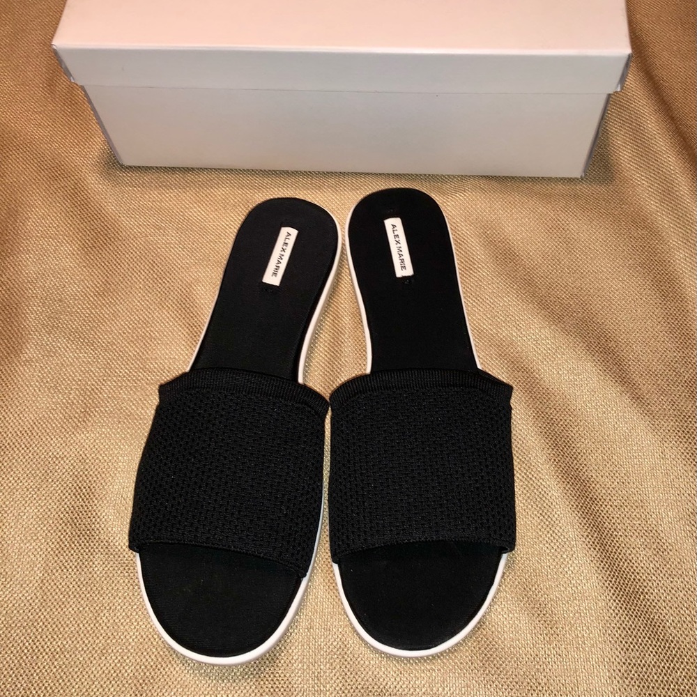 ☀️NEW☀️ALEX & MARIE 8.5M WOMEN BLACK SANDALS